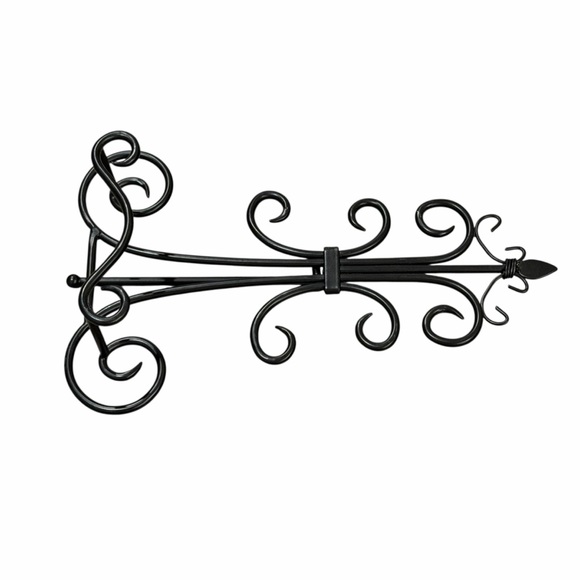 10/$25🦋 Pier 1 Imports Villa Black Rod Iron Scroll Decorative Easel/Plate Stand - Picture 10 of 13